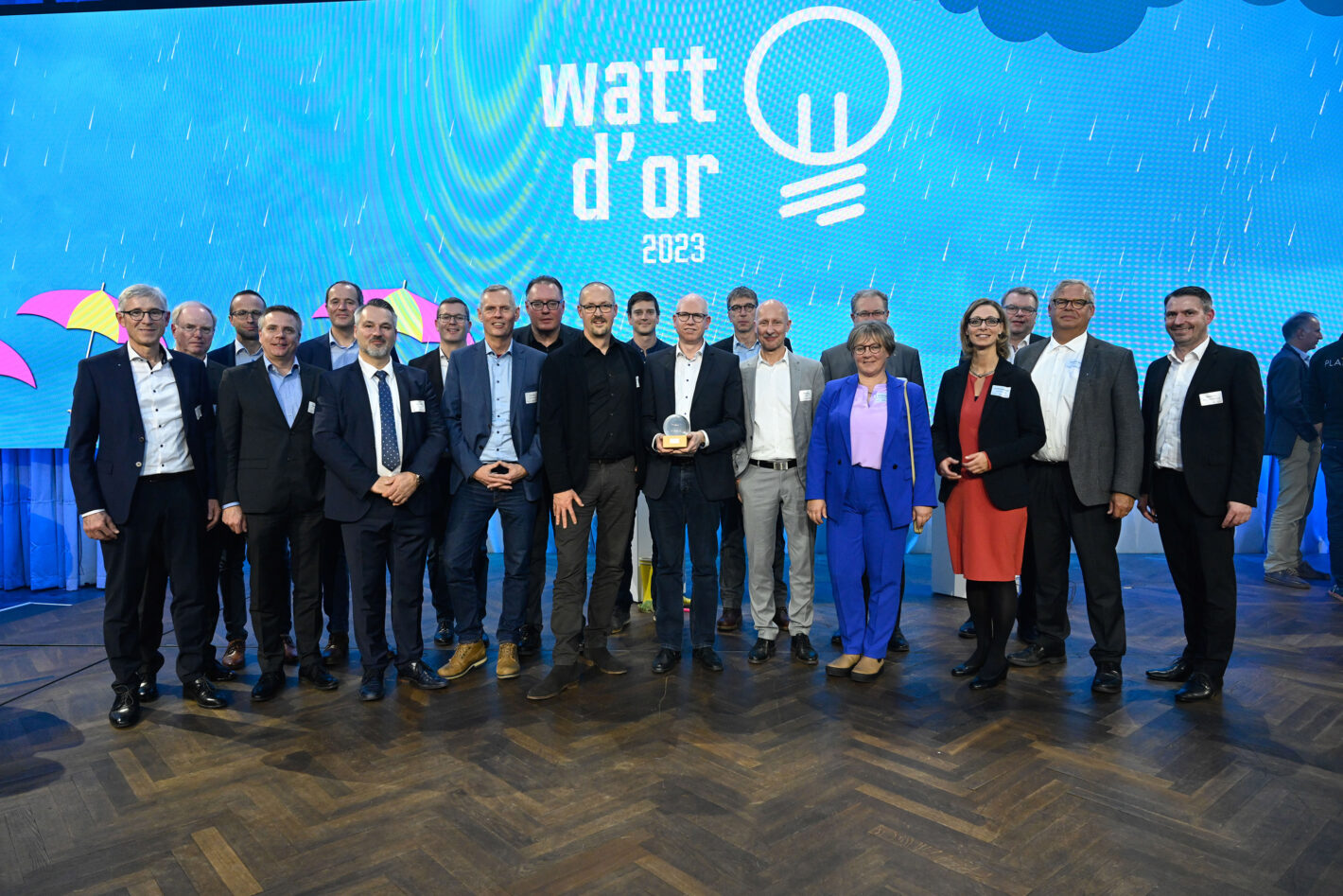 Energiepreis für alle: Limeco und ihre Partner gewannen den Watt d'Or 2023 in der Kategorie Energietechnologien